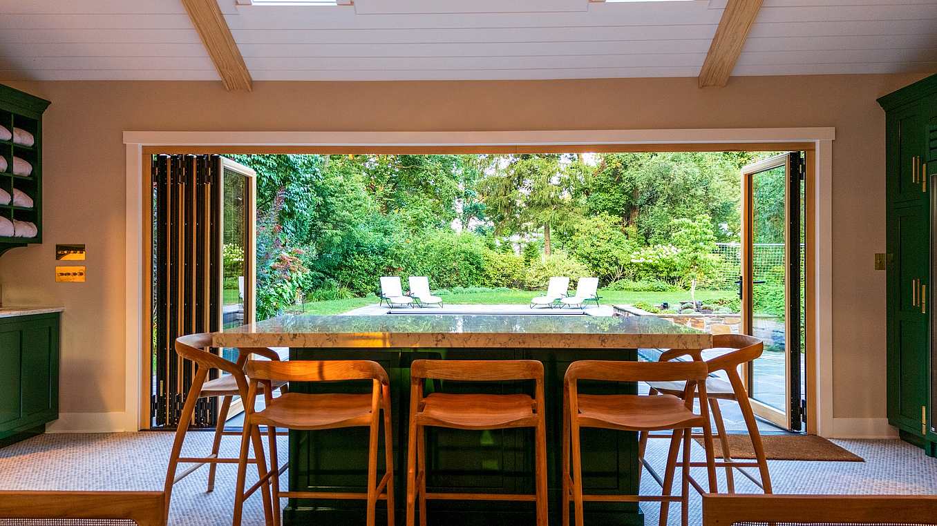 wood framed patio door systems