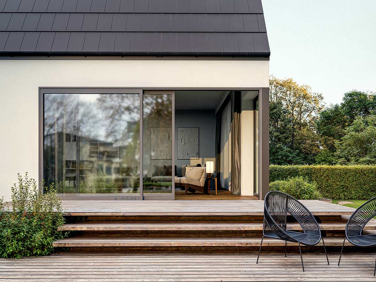aluminum framed high-performance sliding glass door system