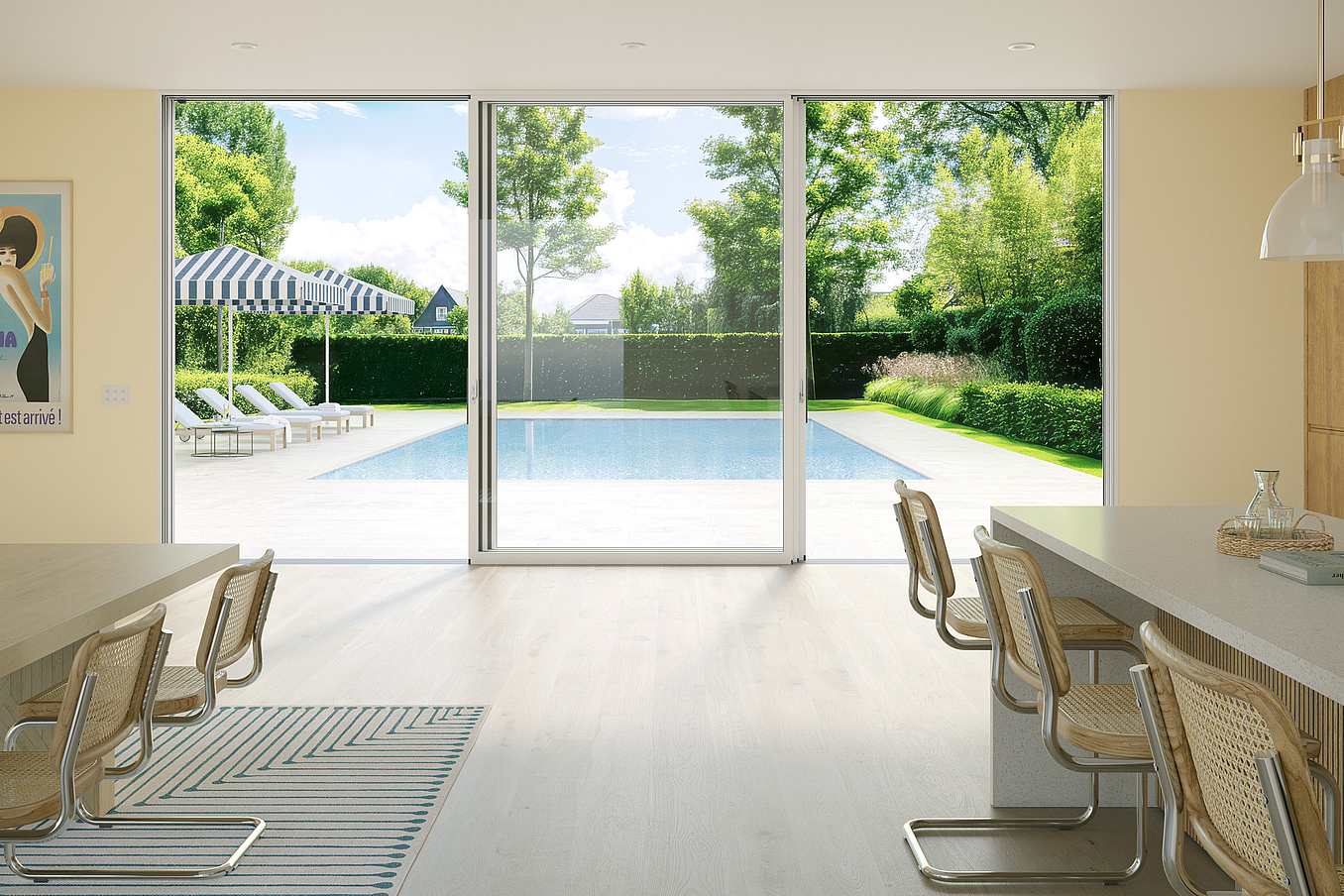 high-performance sliding glass door security