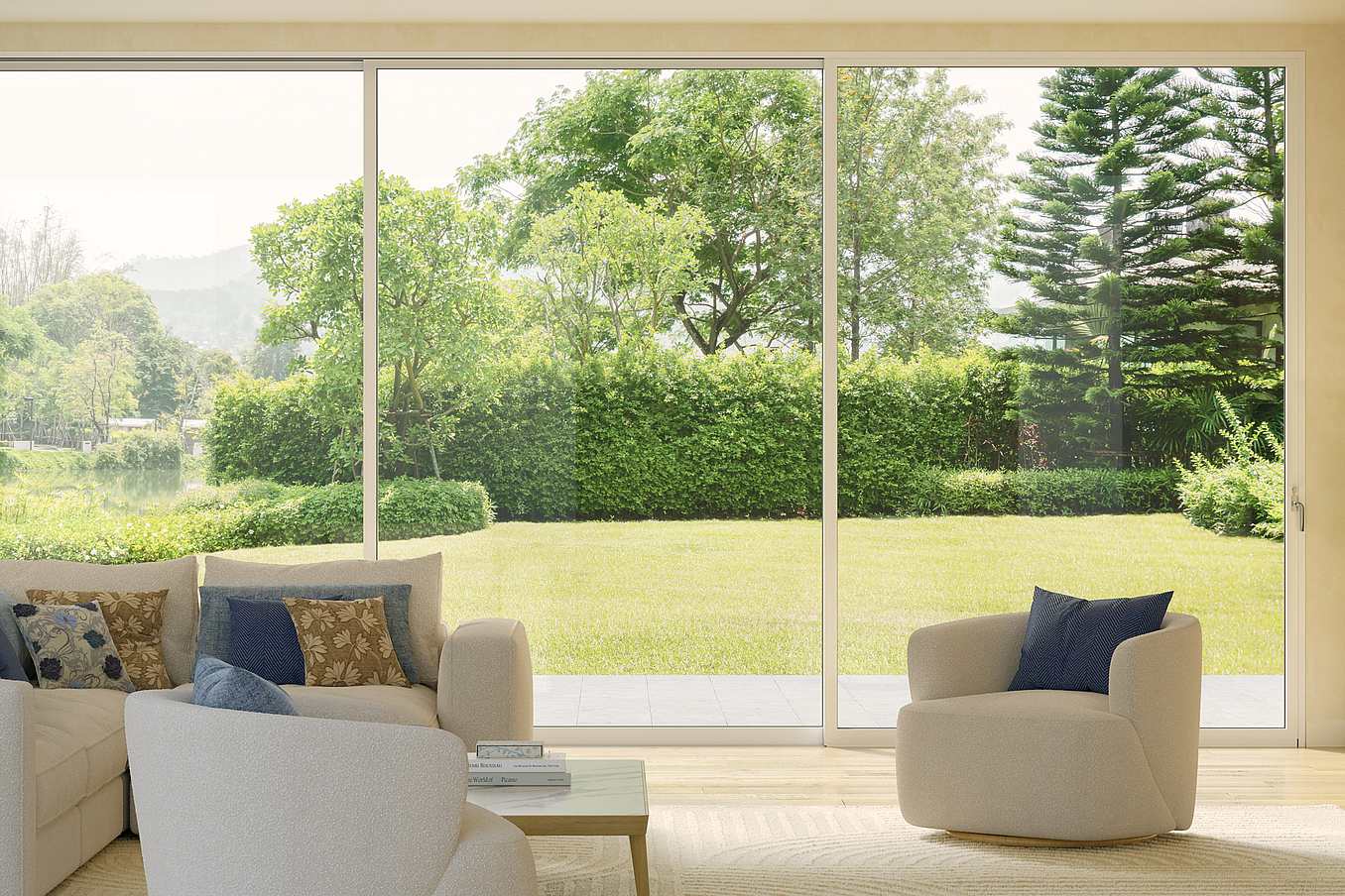 secure sliding glass door system