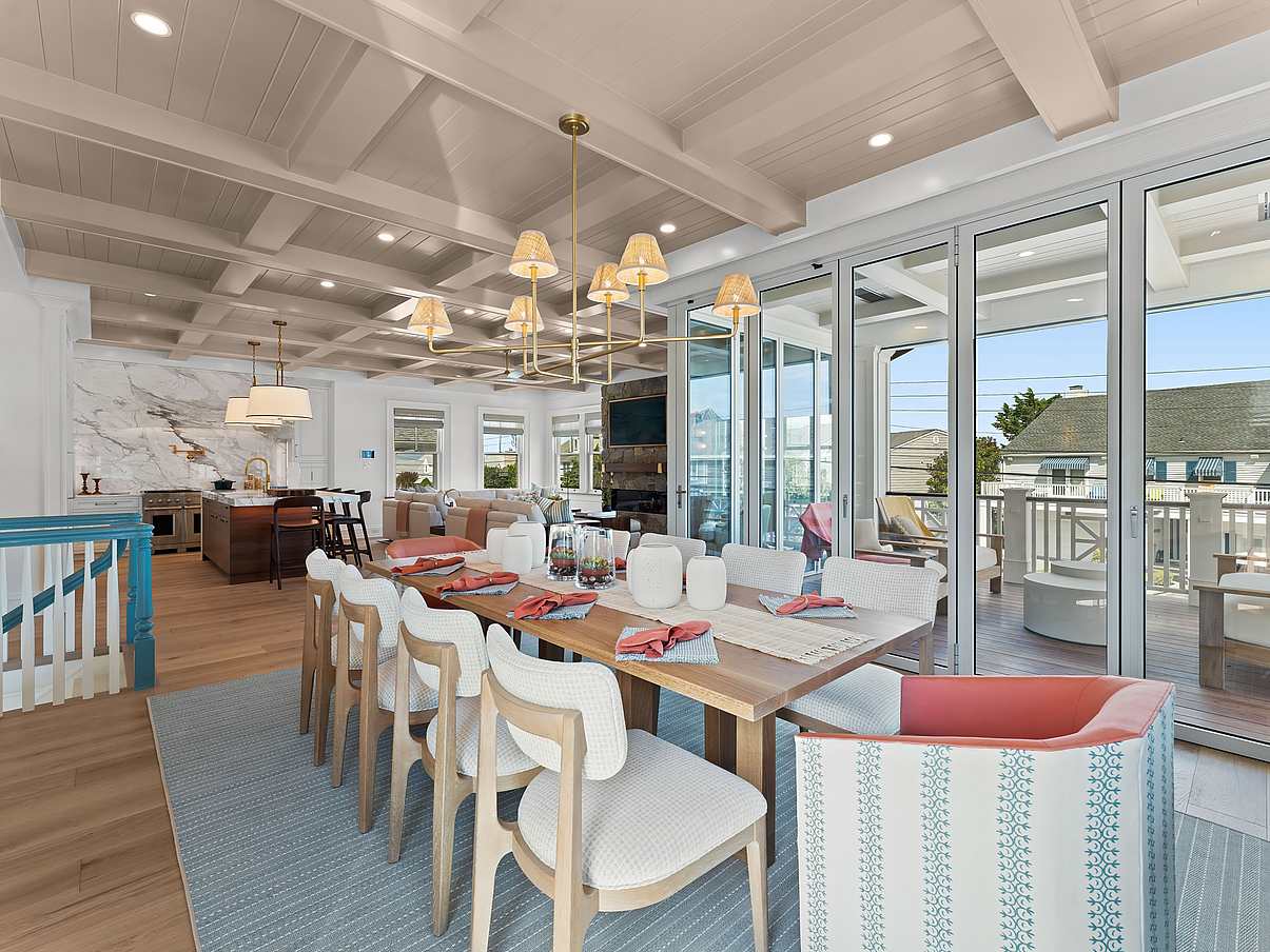High-Performance Folding Door on Atlantic Coast