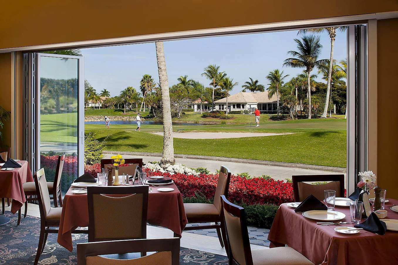 NanaWall hurricane-rated SL73 folding glass wall