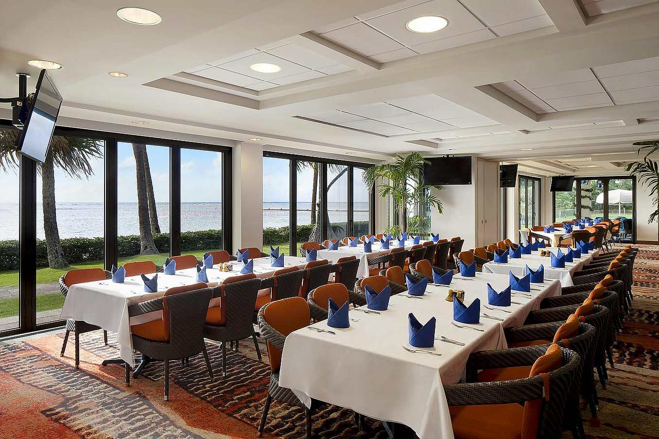 Industry's first hurricane-rated folding glass wall system