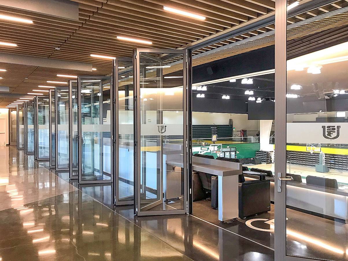 largest interior moveable glass wall systems in the world NanaWall