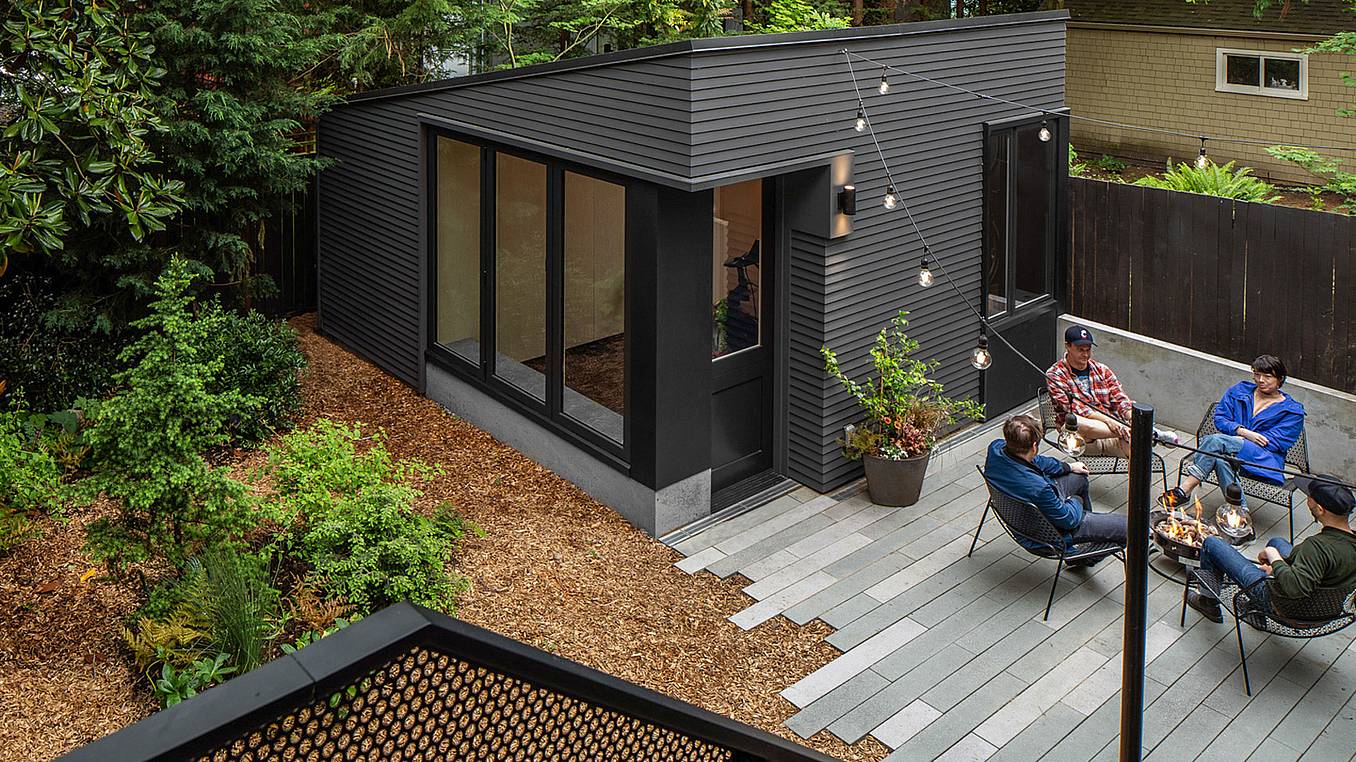 ADU with NanaWall folding window system