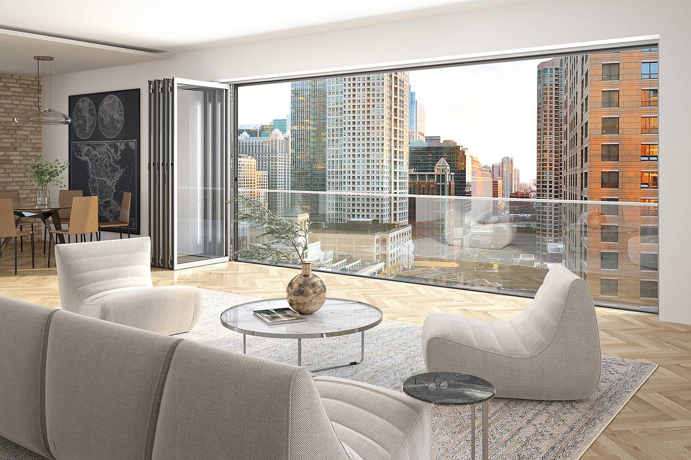 inswing bifold glass doors