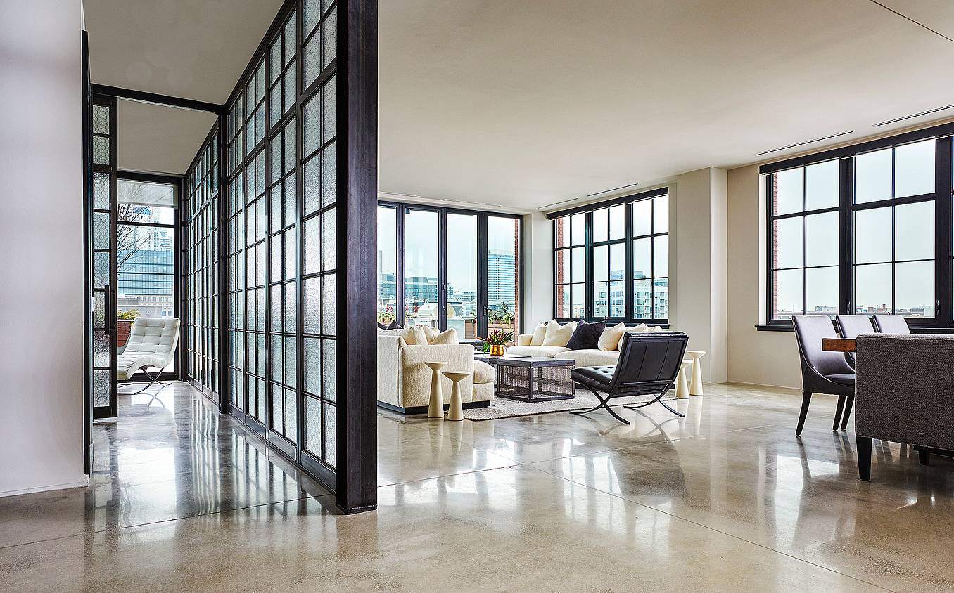 luxury condo folding glass wall systems