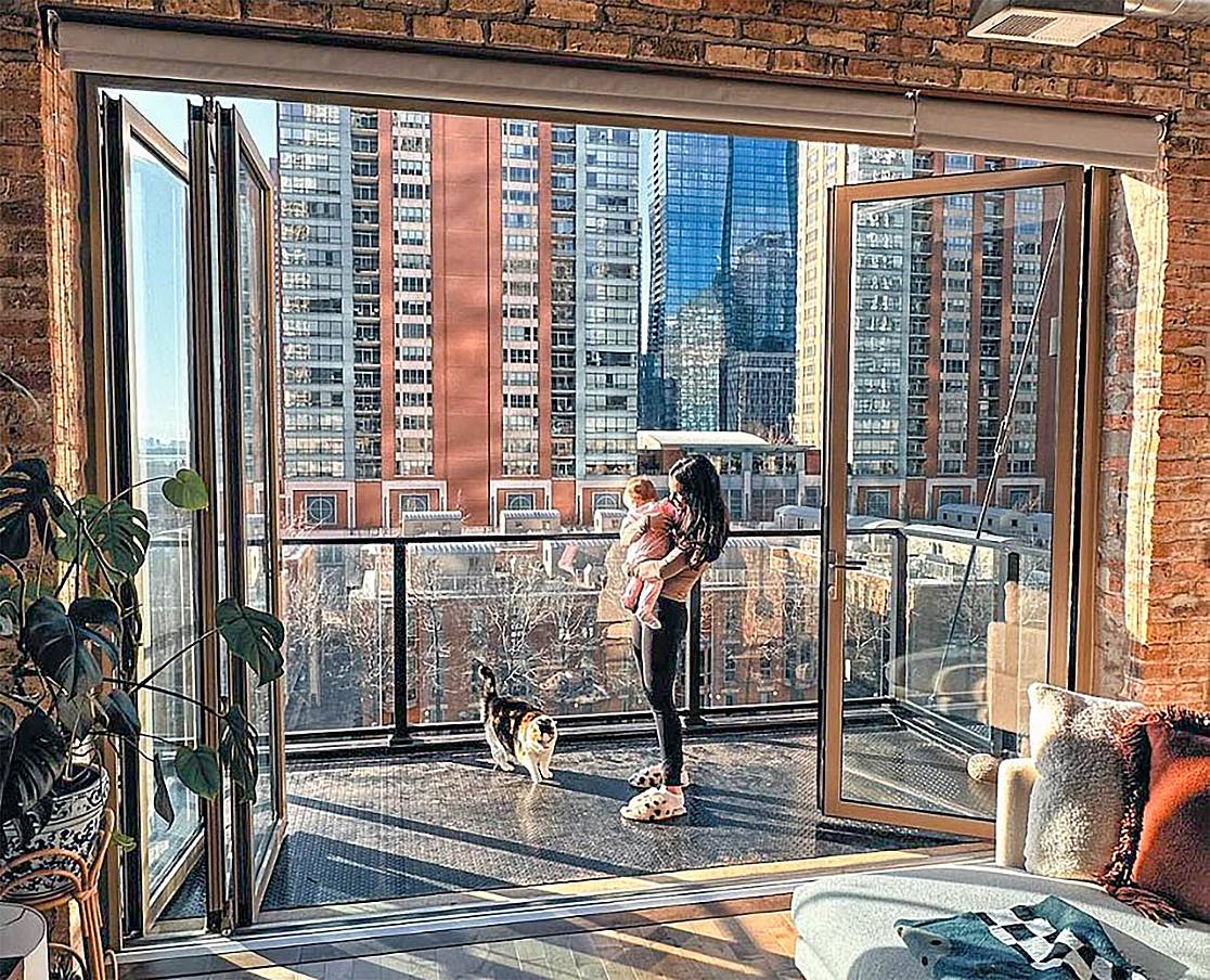 balcony folding glass wall systems