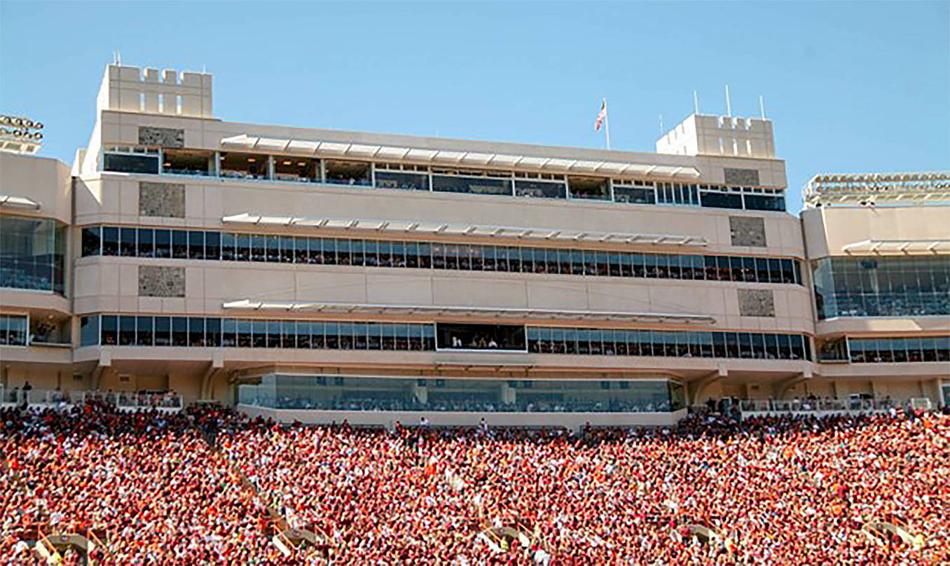 stadium stacking glass wall systems