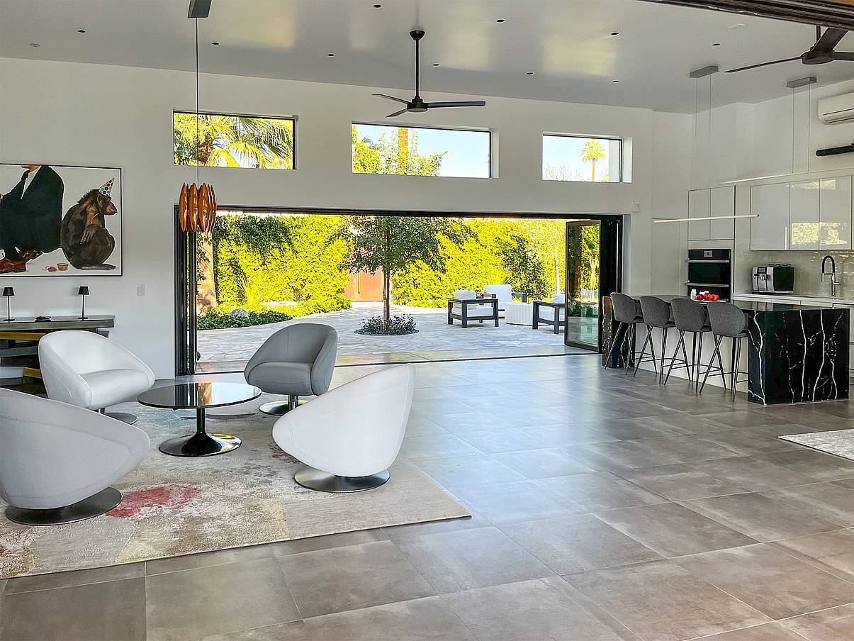 patio residential glass walls