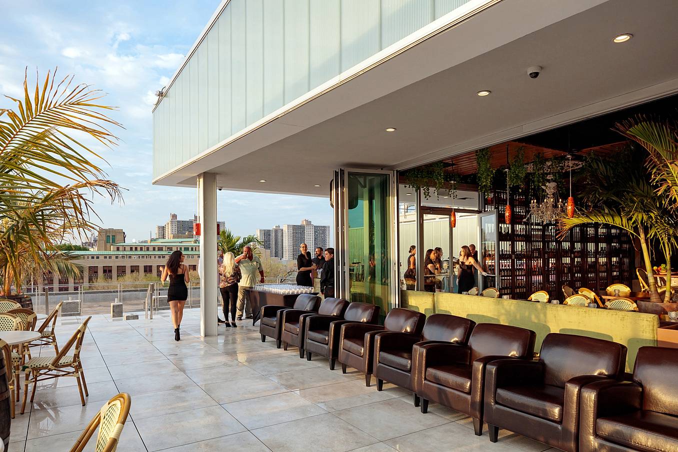 commercial retractable glass walls