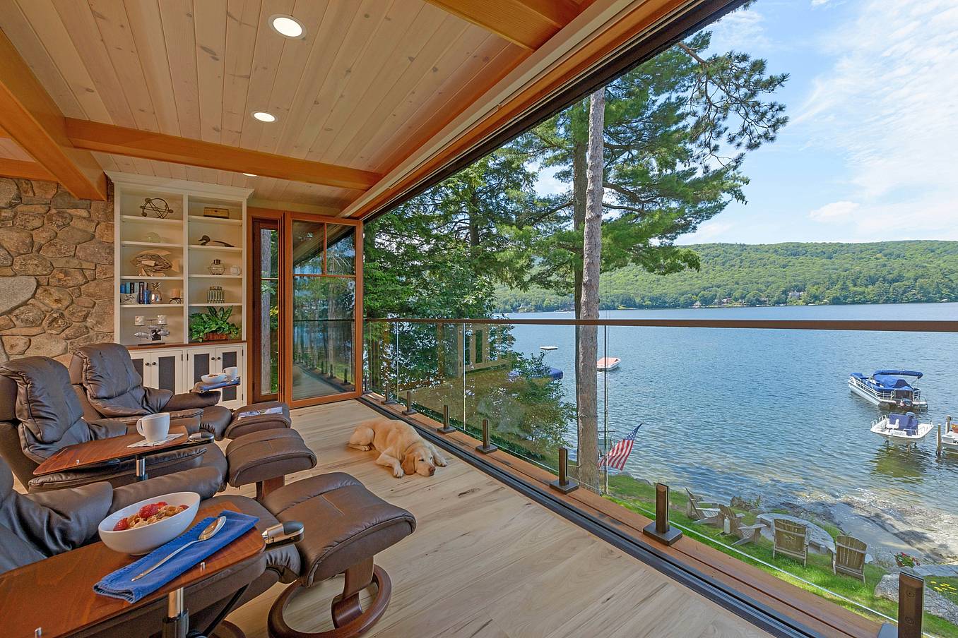 folding porch door