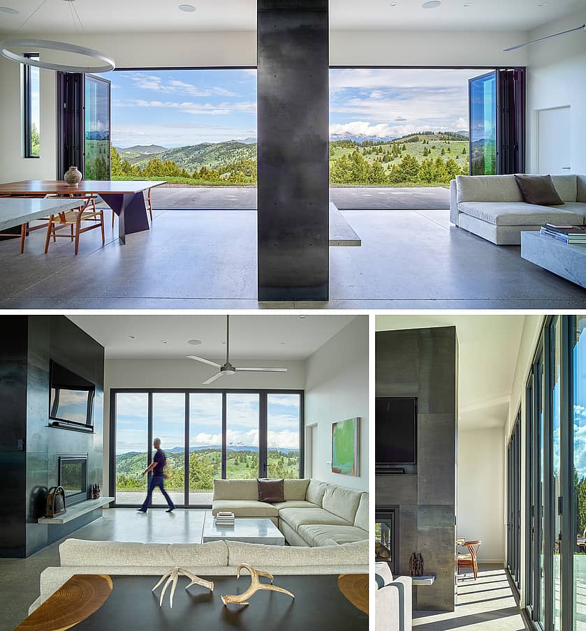 indoor outdoor living with NanaWall folding glass wall systems