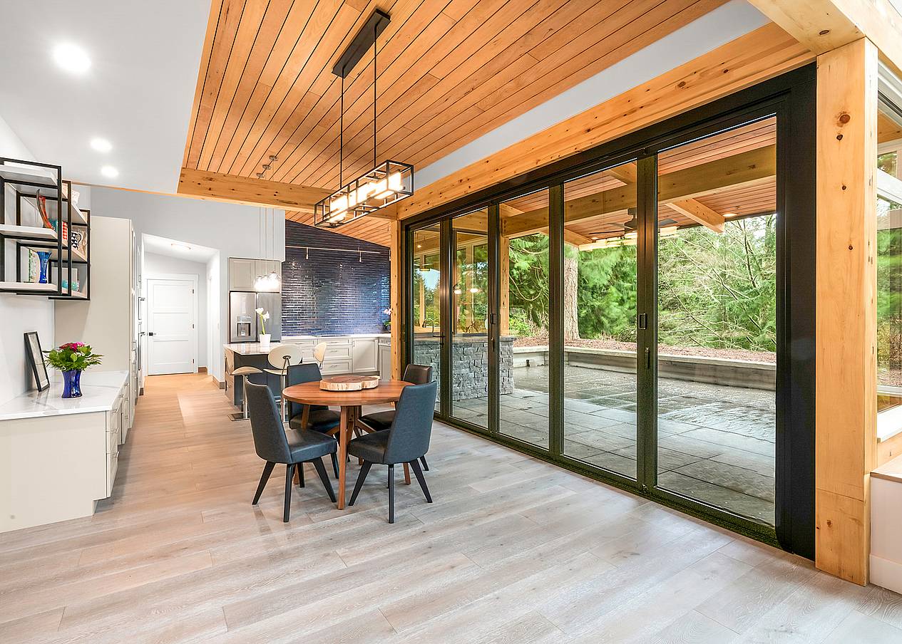 NanaWall folding patio glass door system
