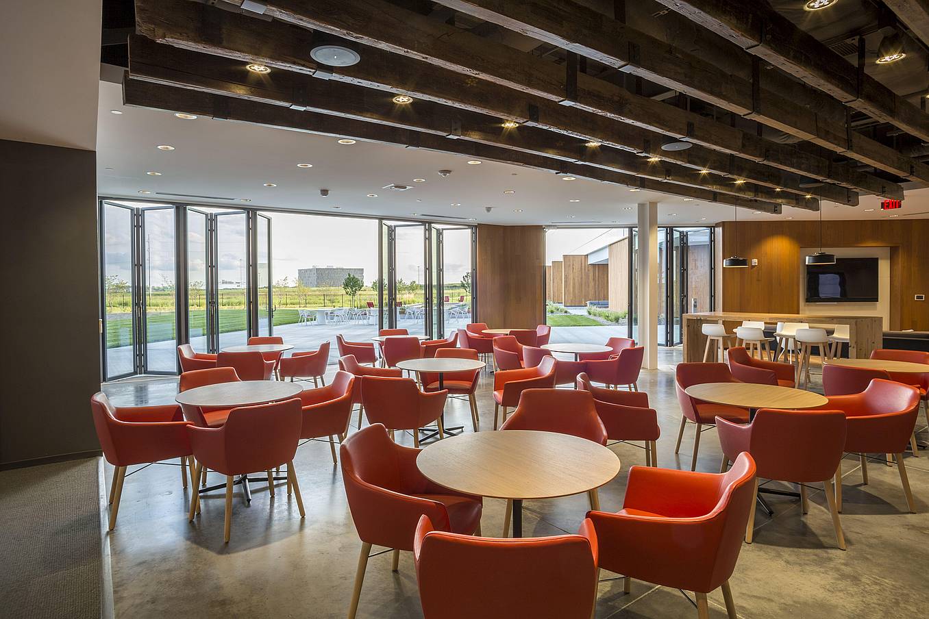 NanaWall aluminum folding glass walls