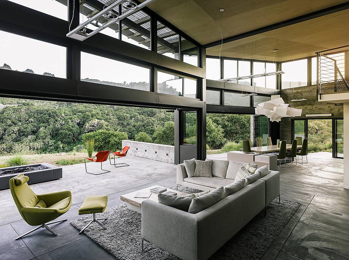 NanaWall aluminum framed folding glass door systems