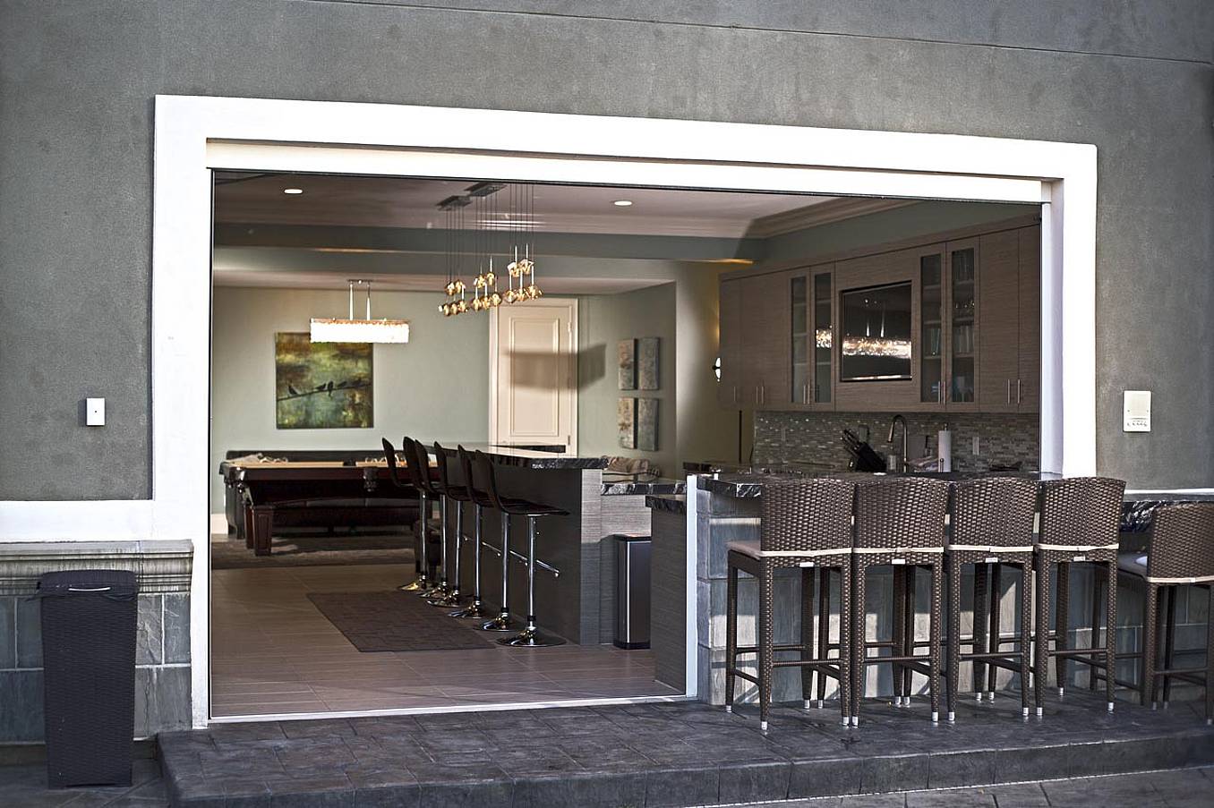 NanaWall sliding Glass window door system