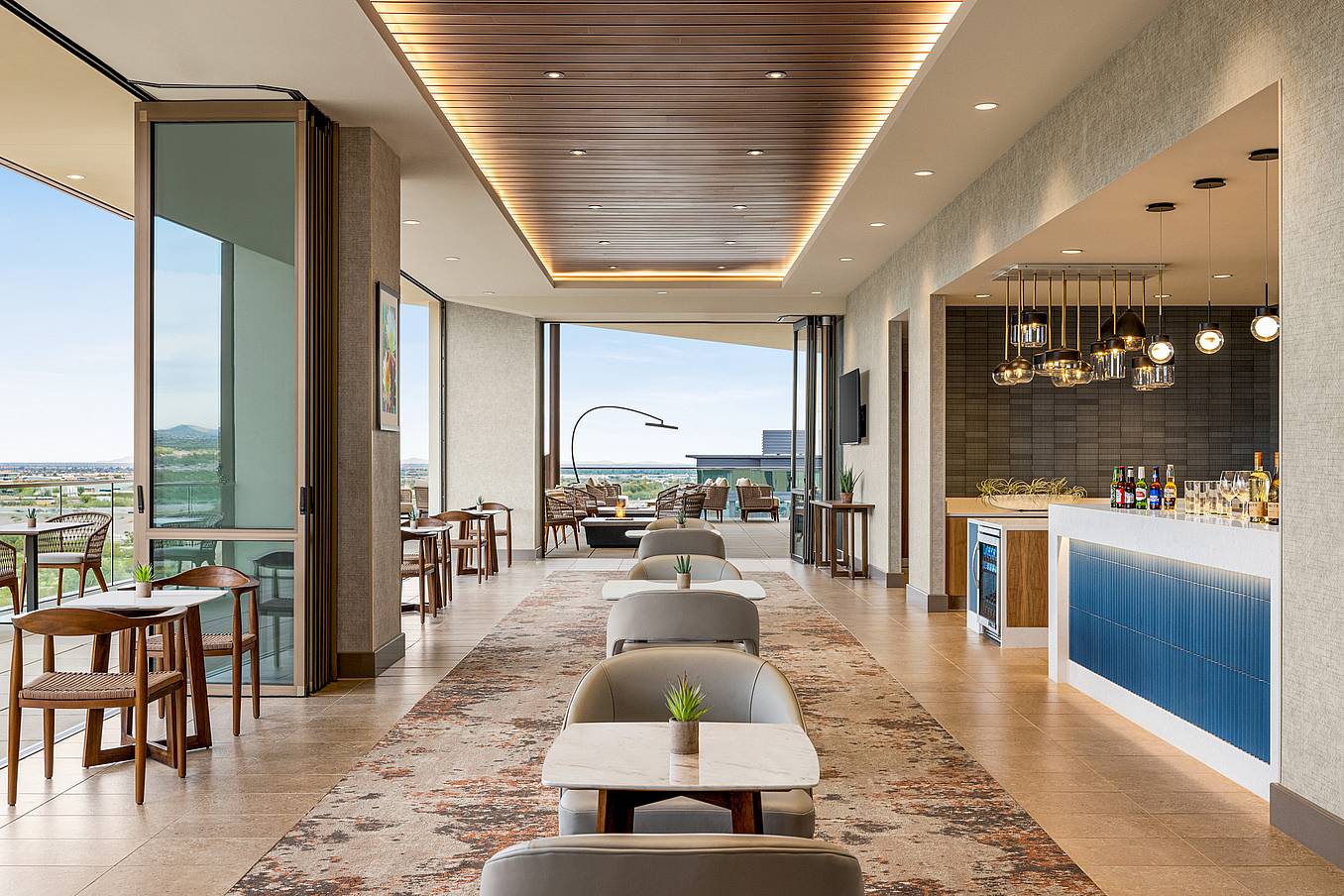 resilient commercial door systems on rooftop