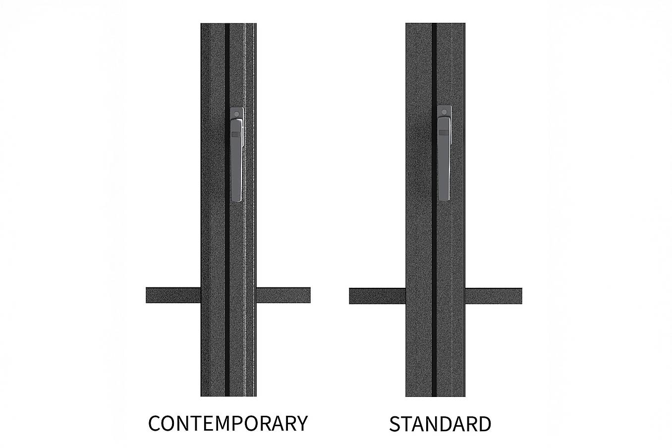 NanaWall steel effect glass stop designs for a steel look alternative