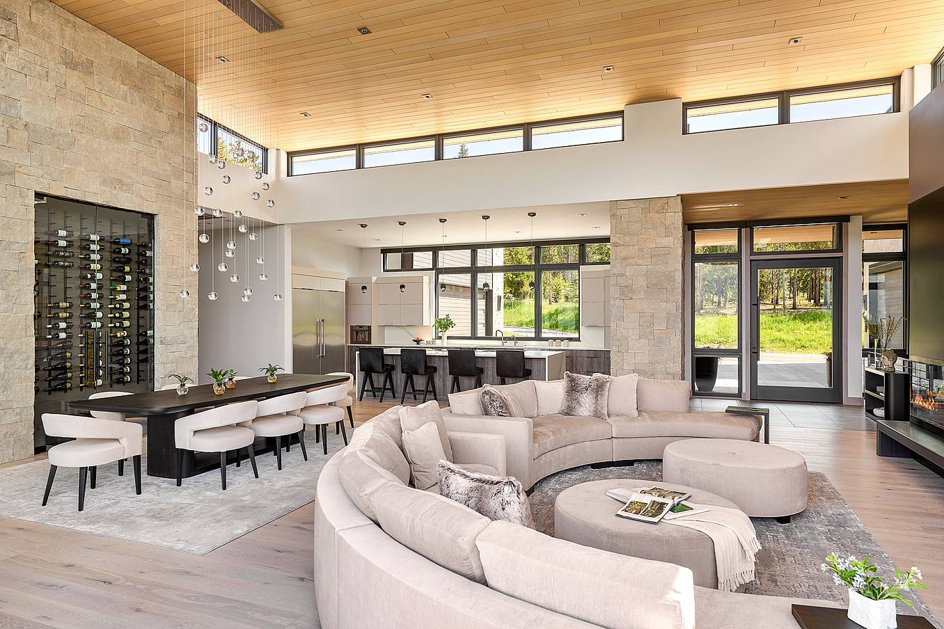 modern design in Colorado home with NanaWall system