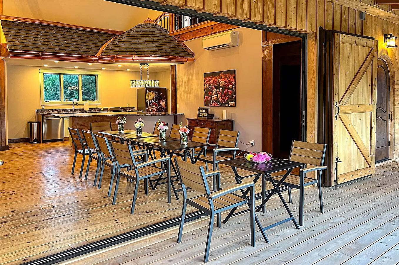 Bifolding patio door in Bardominium