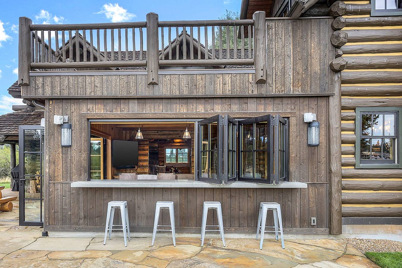outdoor living with NanaWall aluminum clad systems