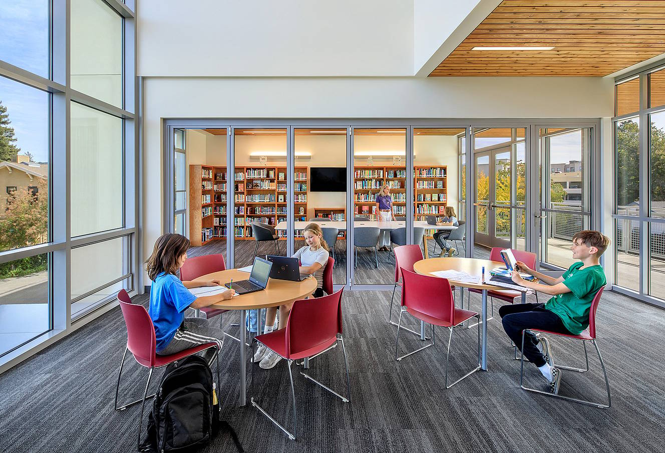 slimmest acoustically rated folding glass wall system by NanaWall