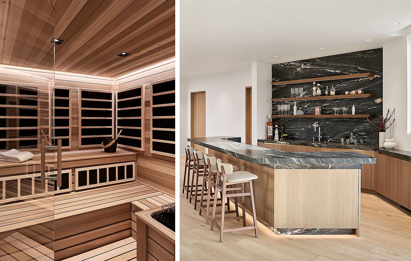 luxury amenities in Aspen modern mountain architecture