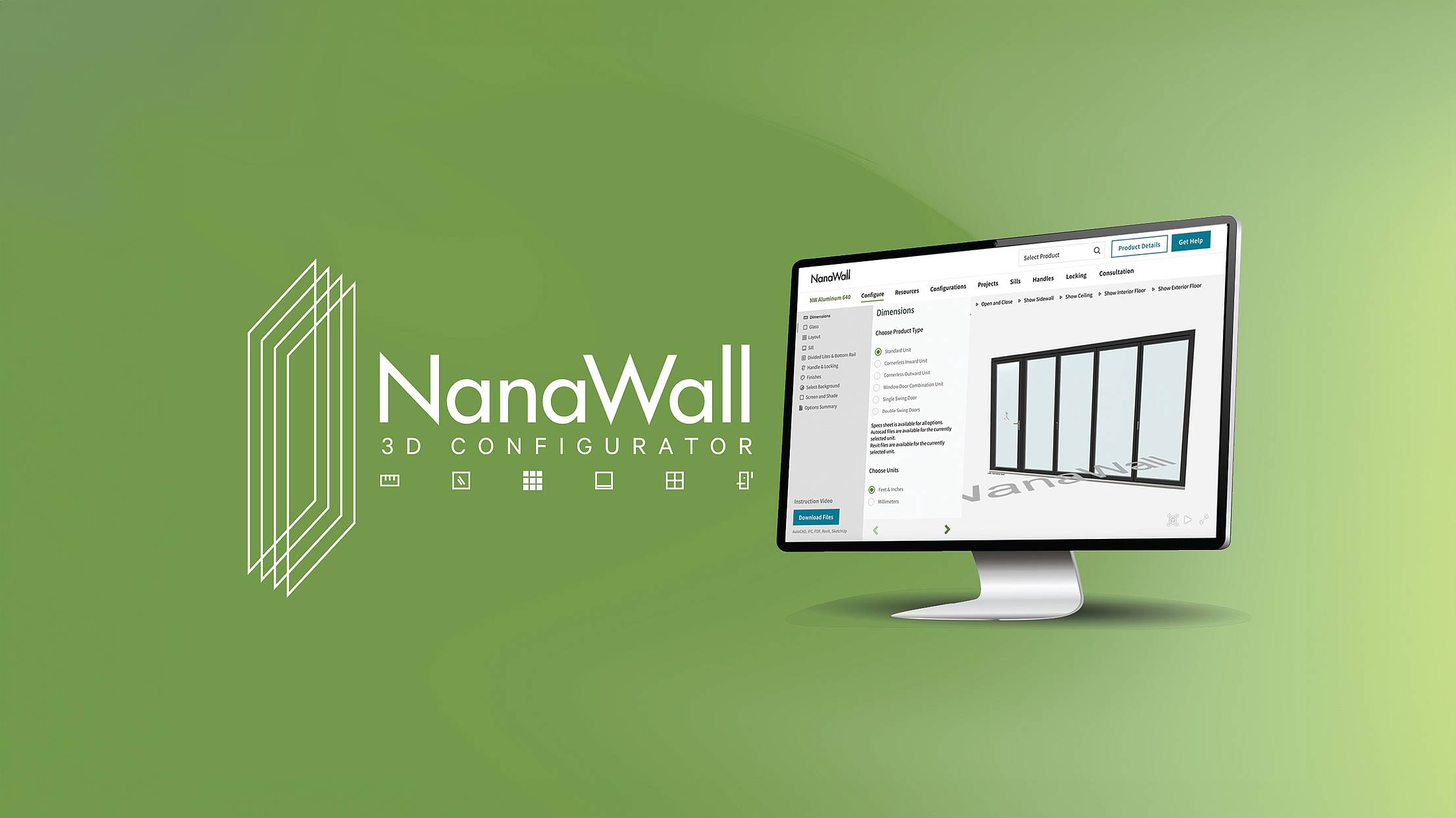 NanaWall 3D Configurator How To Video
