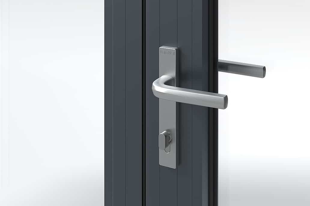 NanaWall Brushed Satin Lever Handle