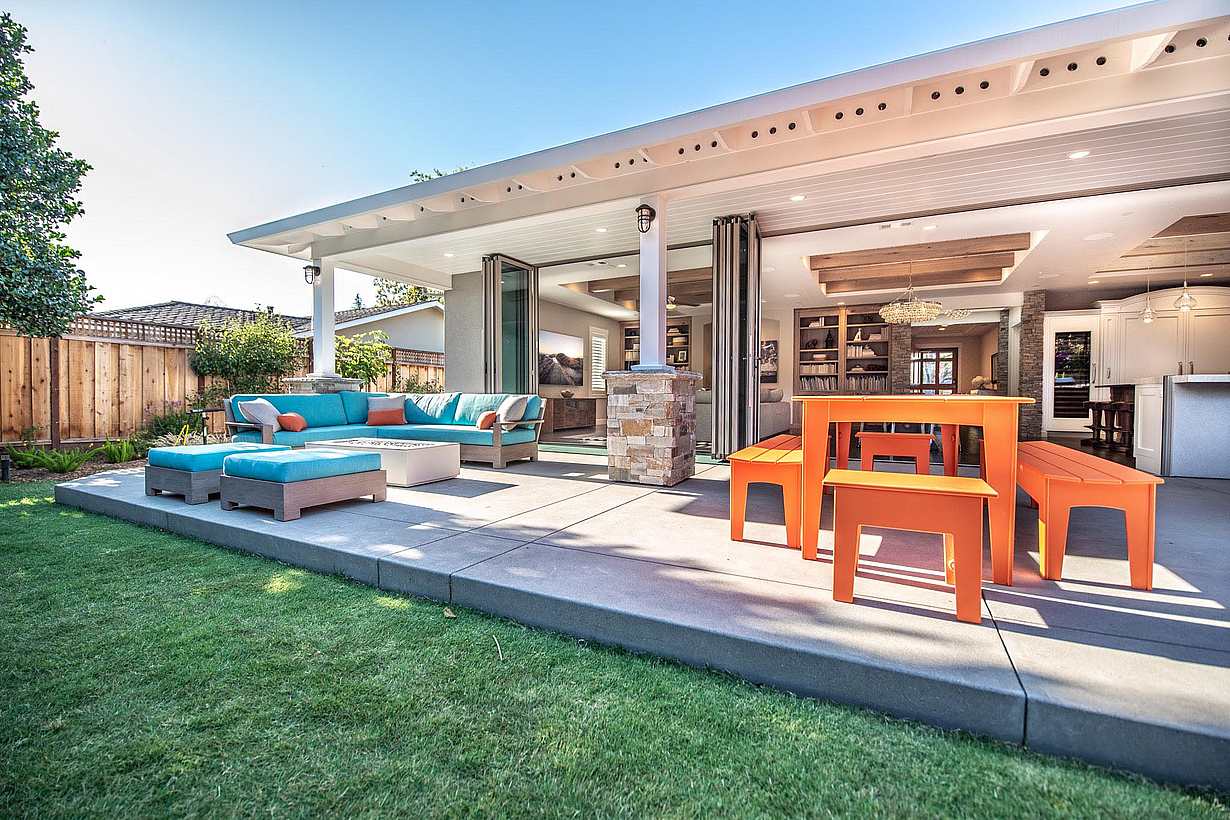 a living room remodel for the ultimate indoor/outdoor lifestyle