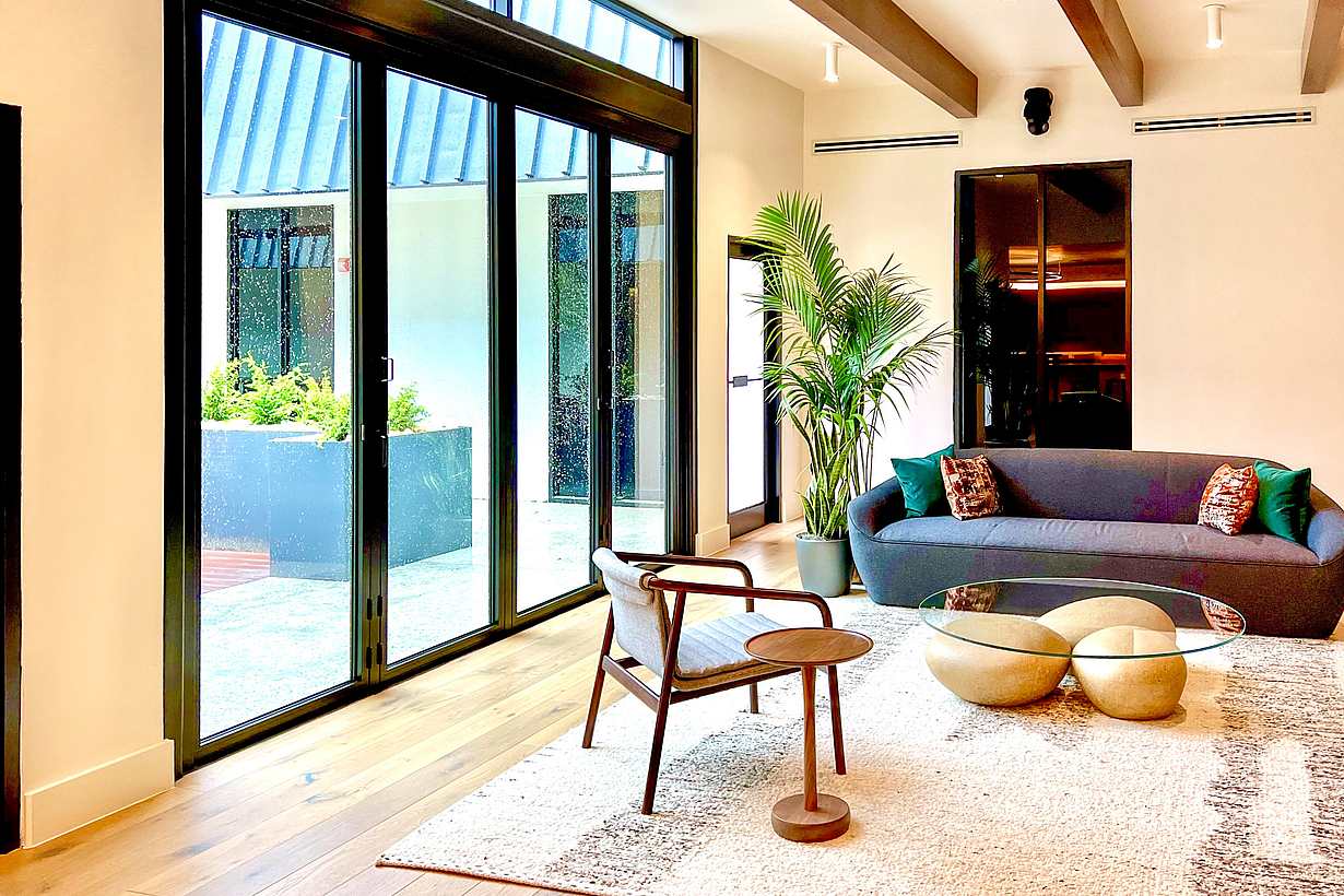 commercial folding door