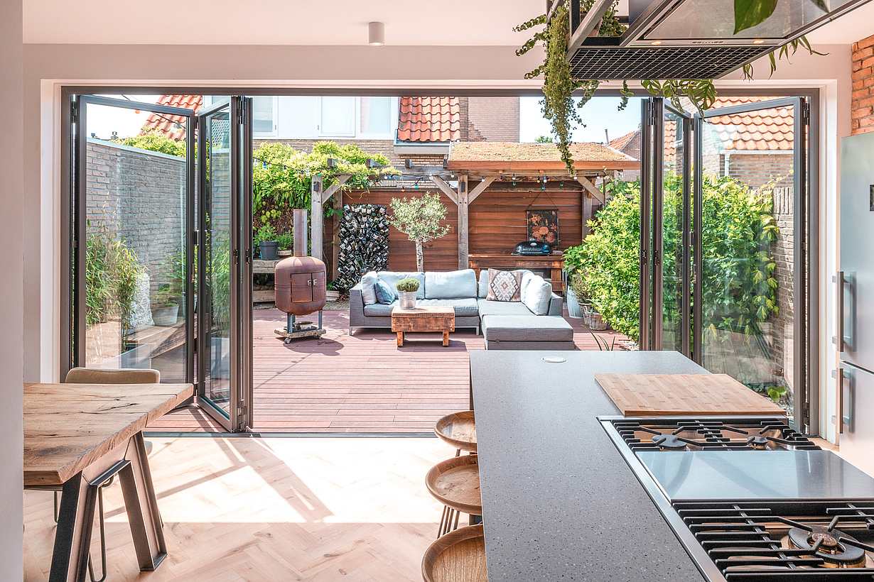 NanaWall bifold glass doors