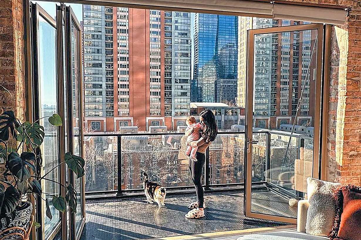 balcony folding glass wall systems