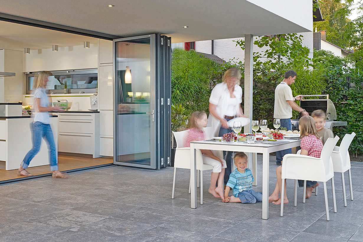 residential folding and stacking glass wall systems