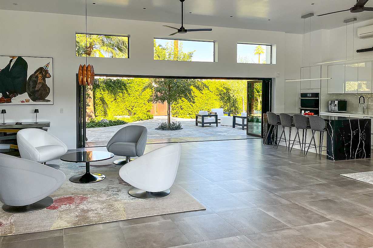 patio residential glass walls