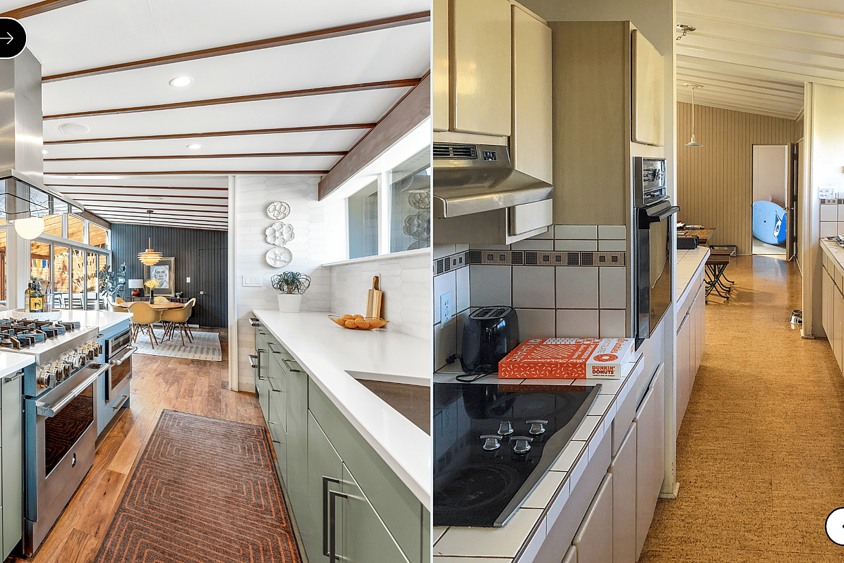 Mid-Century Modern kitchen remodel