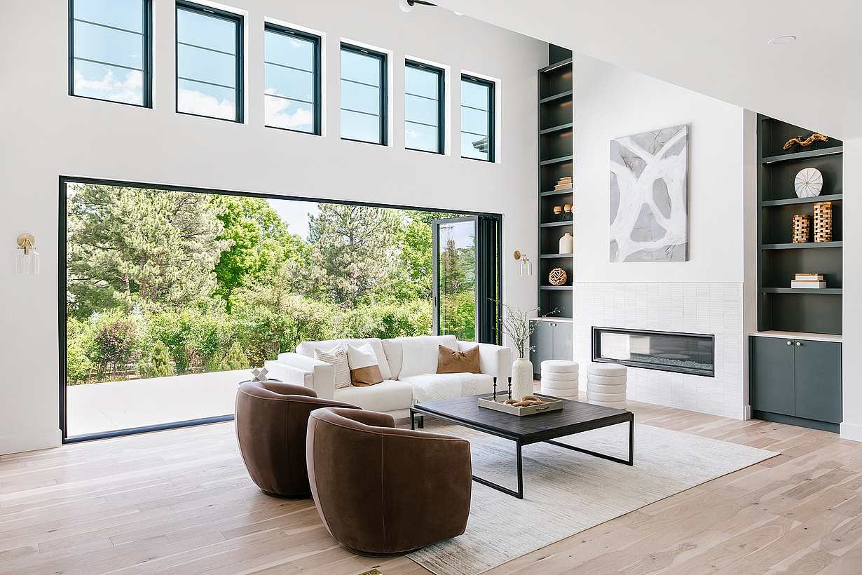 indoor outdoor living with NanaWall bifolds