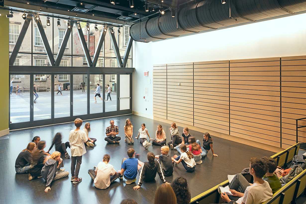 flexible space with NanaWall opening glass door