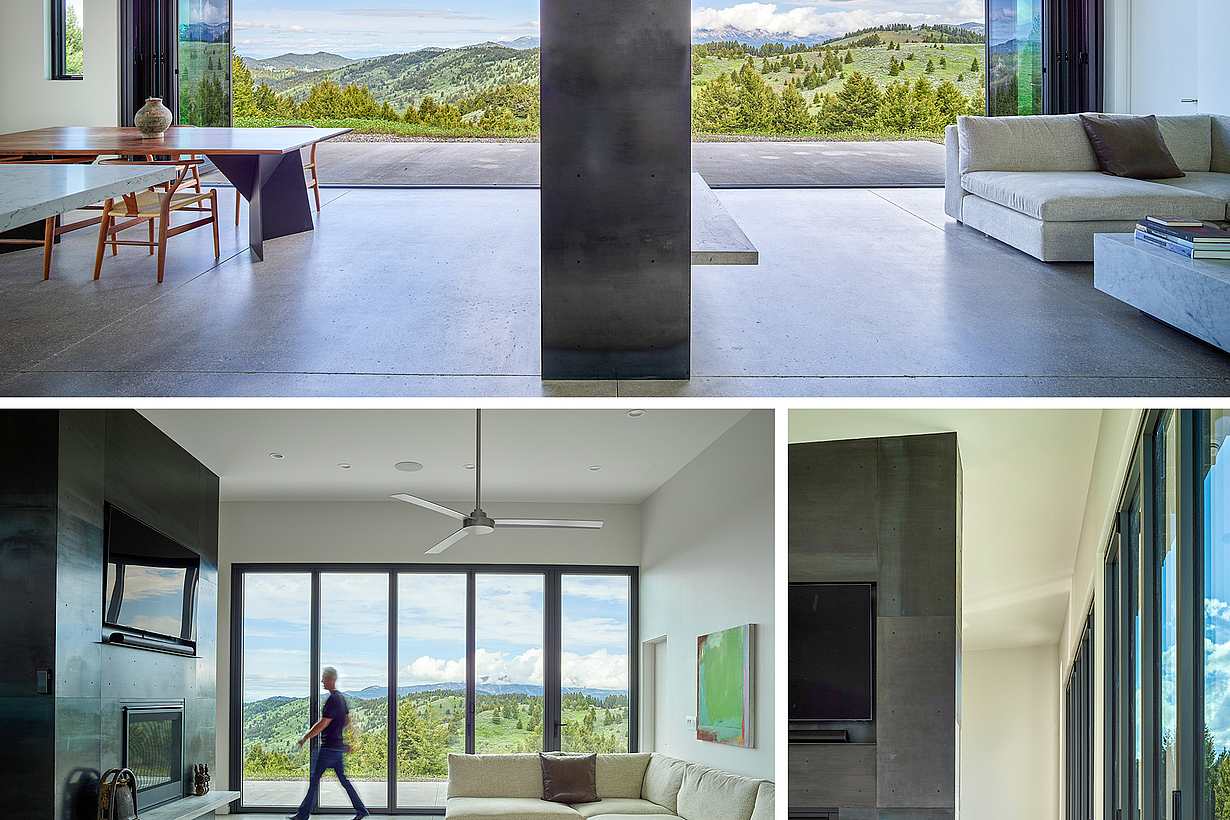 indoor outdoor living with NanaWall folding glass wall systems