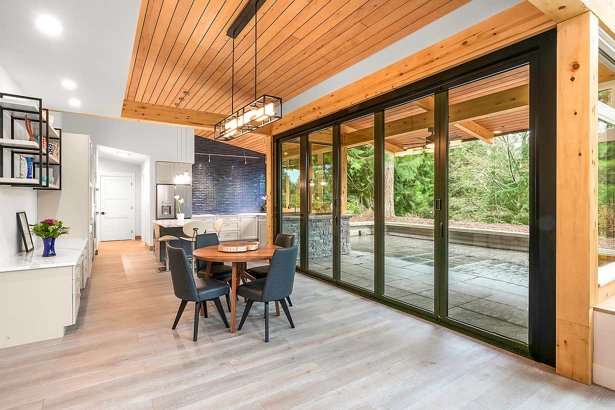 NanaWall folding patio glass door system