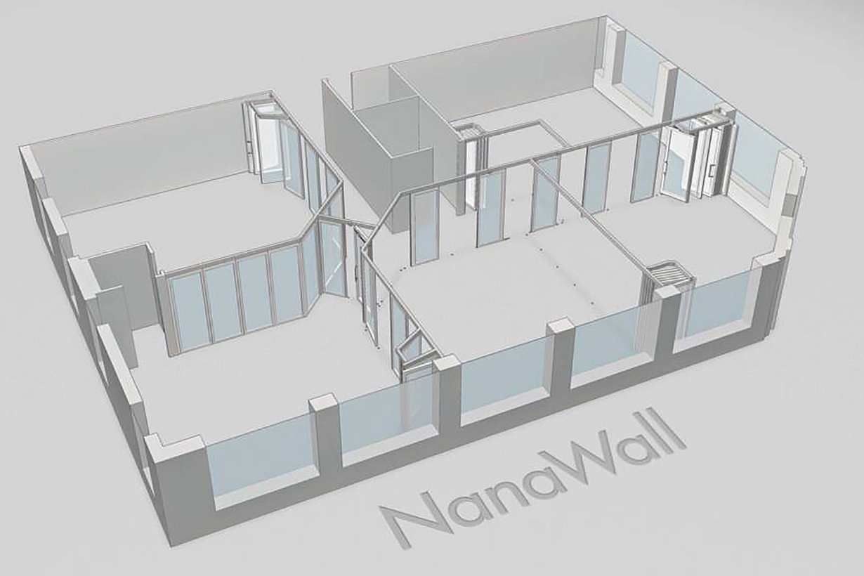 NanaWall HSW60 - Miami Level 3 Animation