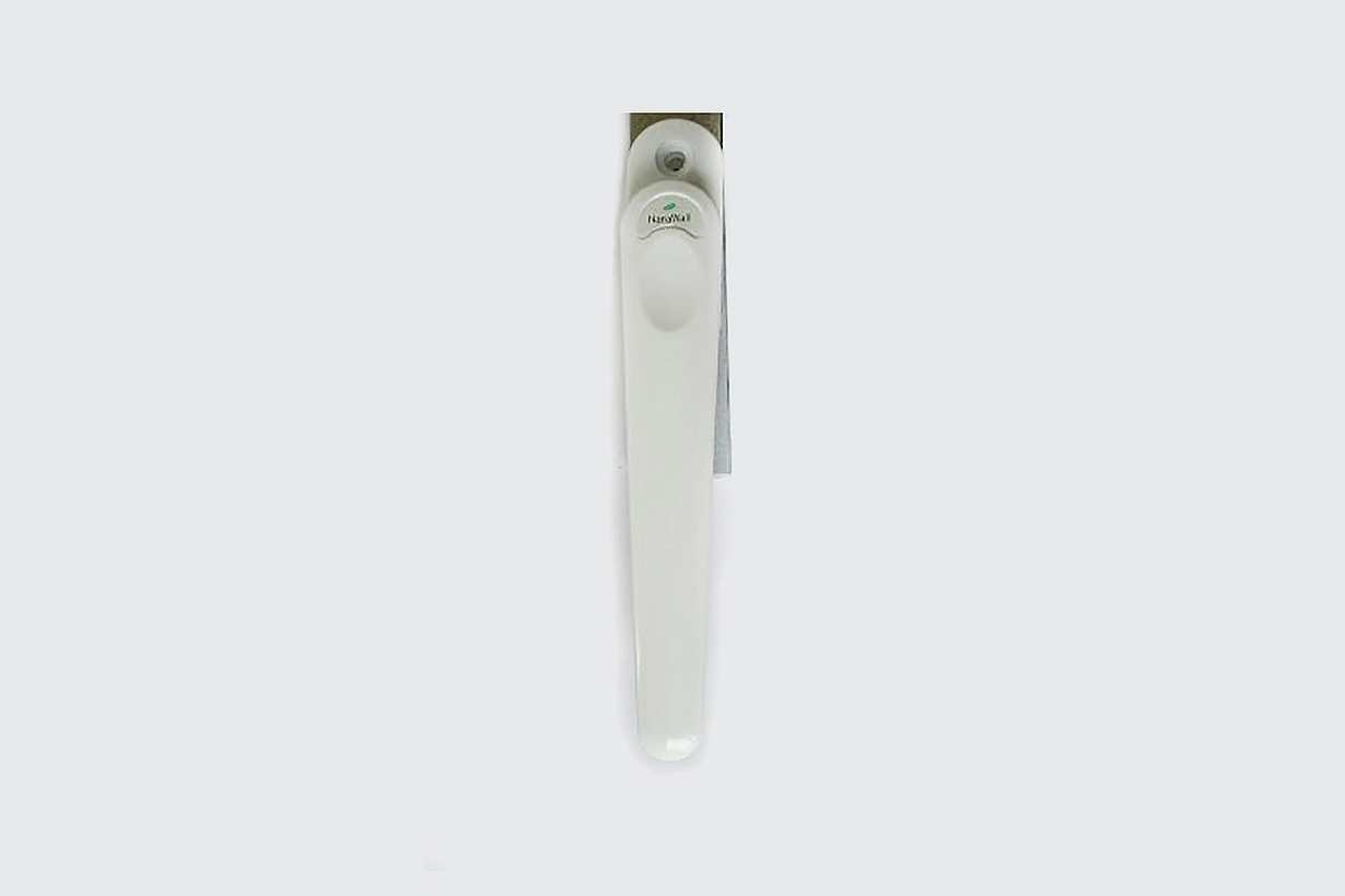 Flat-White or Matching Powder Coat Finish Handle