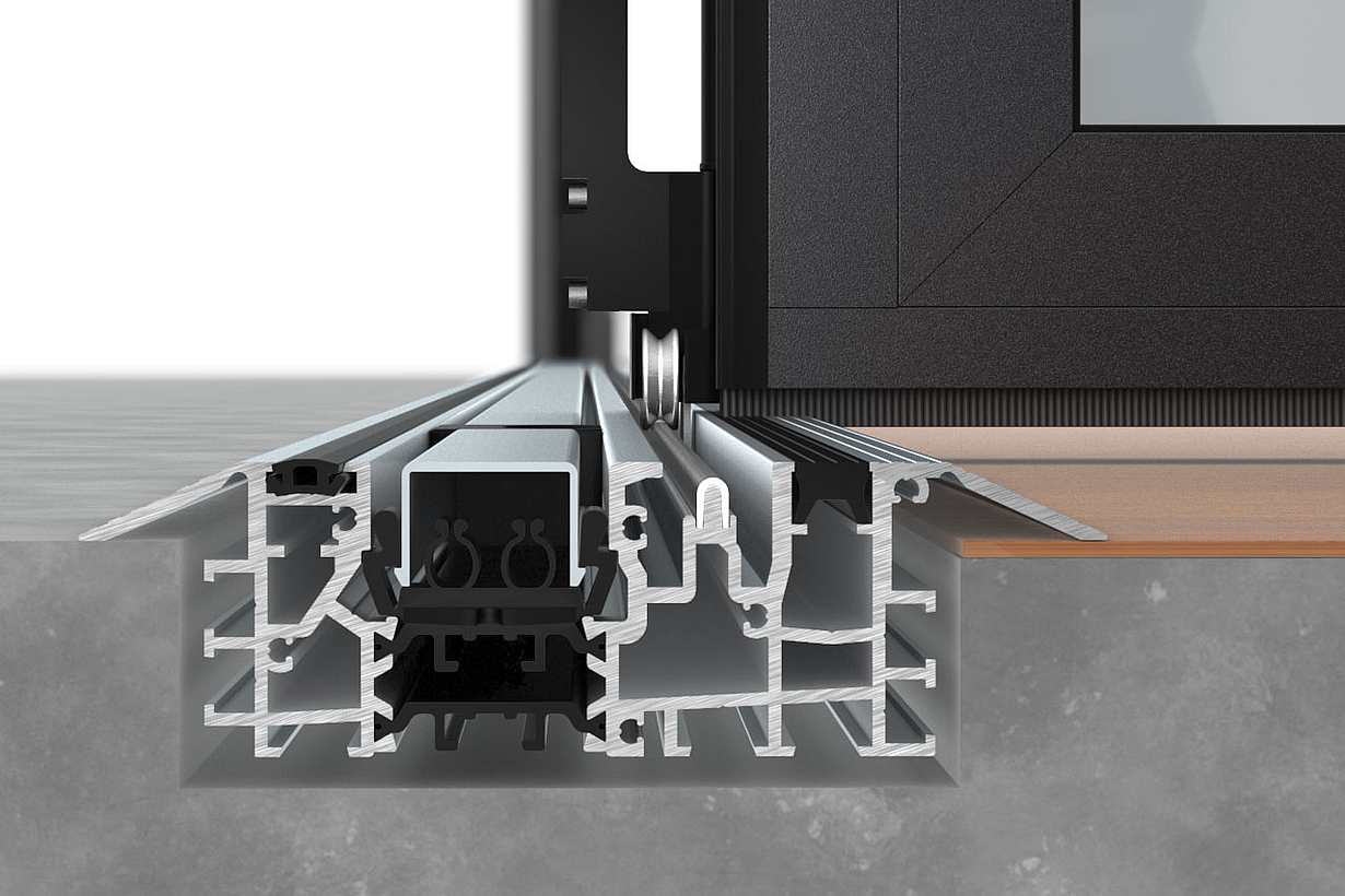 Low Profile Saddle Sill - Inswing Suggested Installation