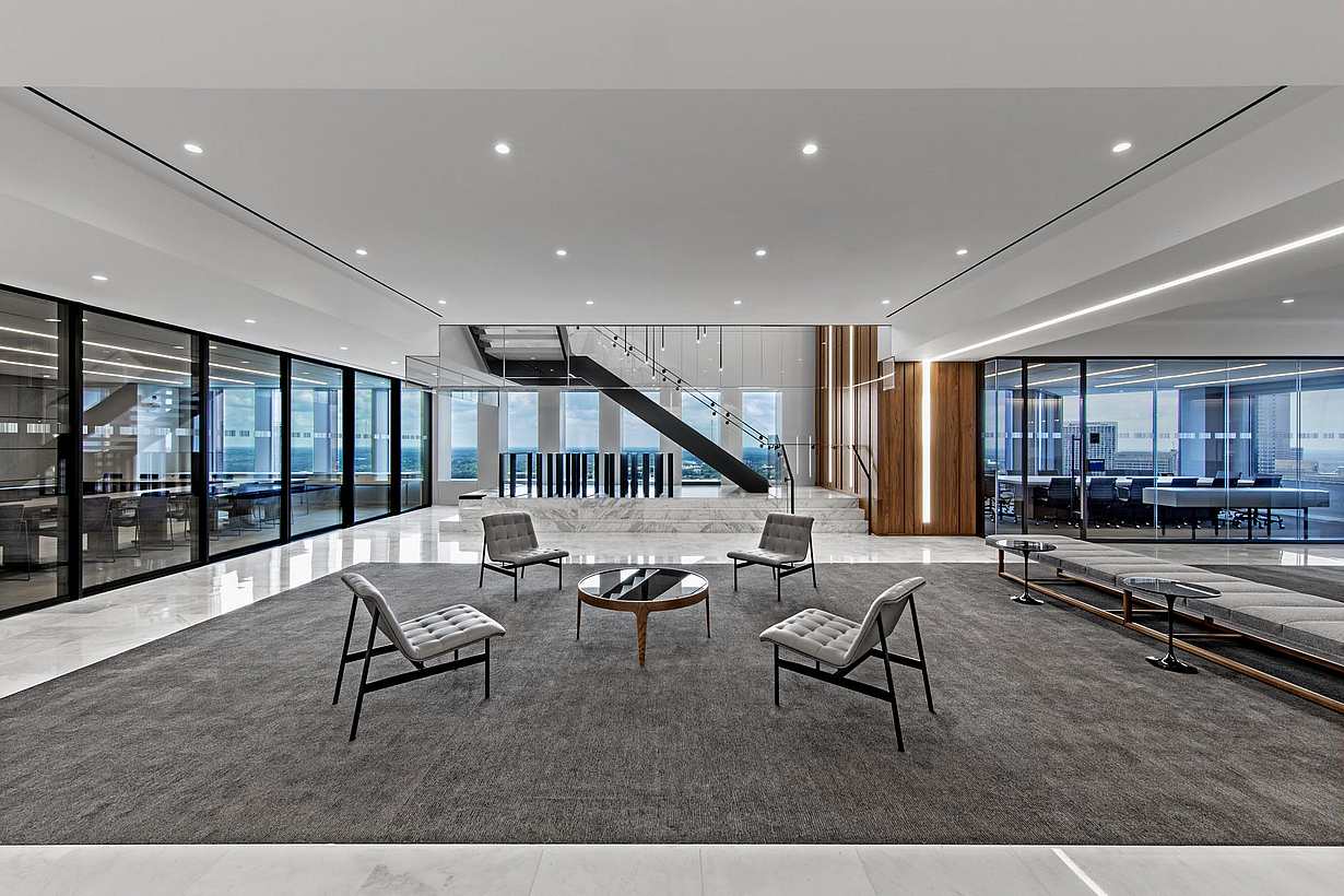 Workspace flexibility with sliding glass wall
