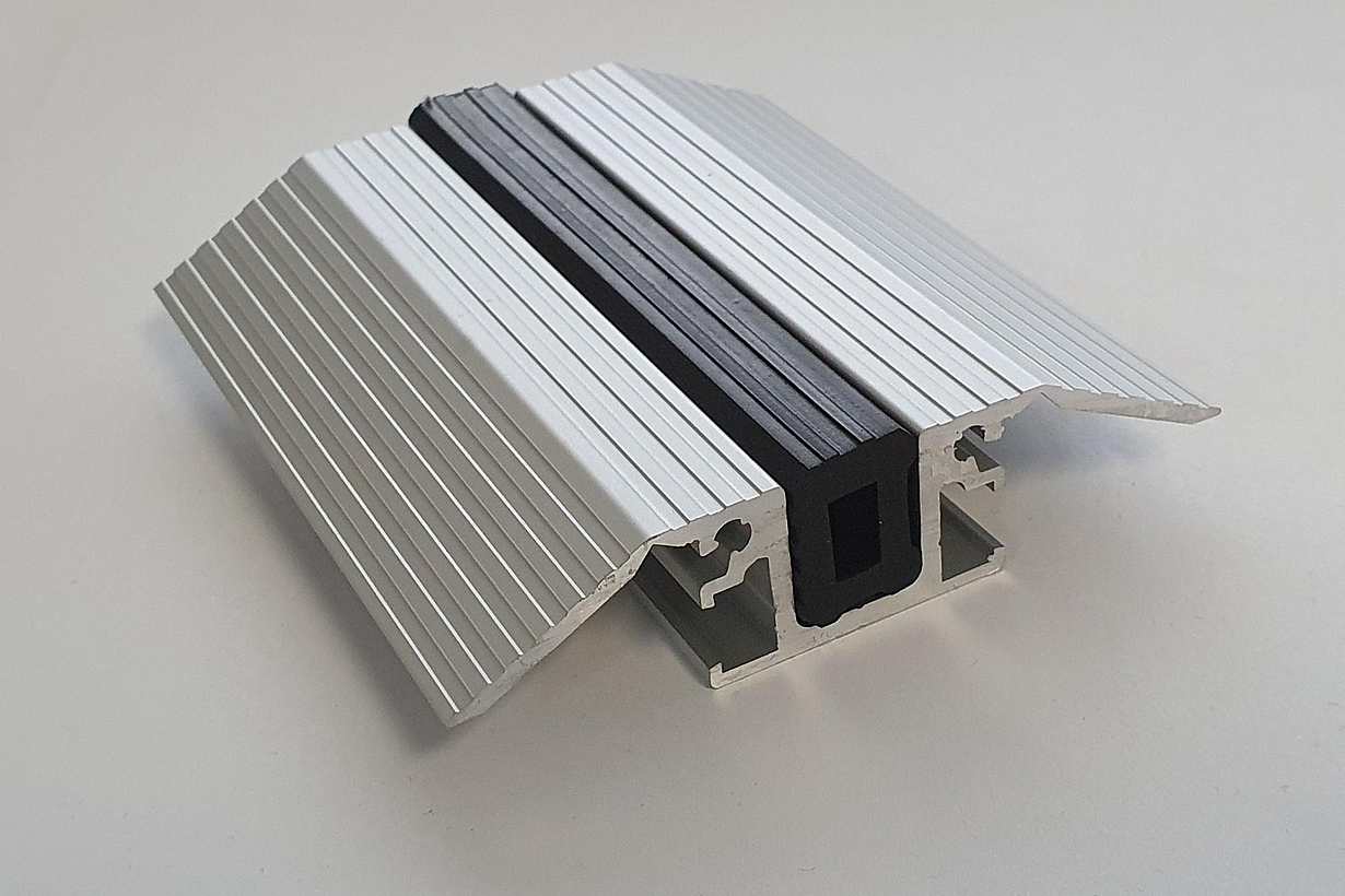 NanaWall Surface Mounted Sill At Swing Panel