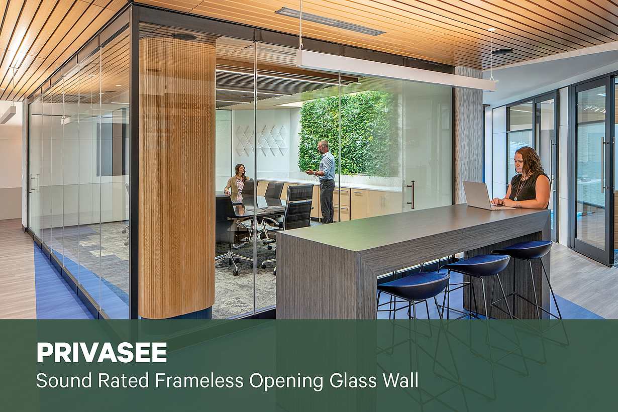 NanaWall PrivaSEE Brochure | Sound Rated Frameless Opening Glass Wall