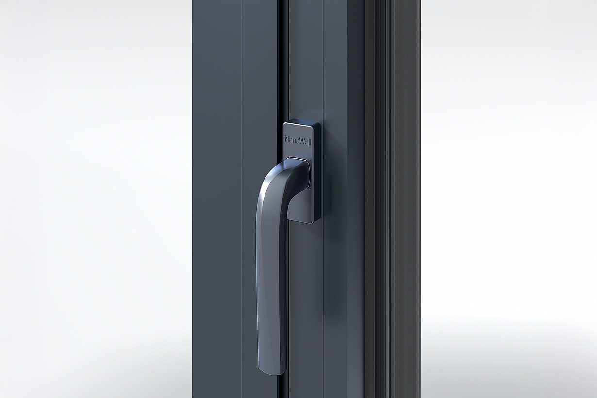 NanaWall Sl70, SL73 Black Finish Standard Handle