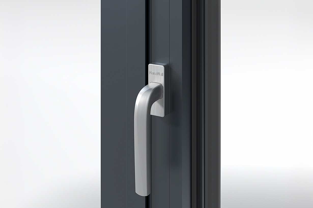 NanaWall Sl70, SL73 Silver Finish Standard Handle