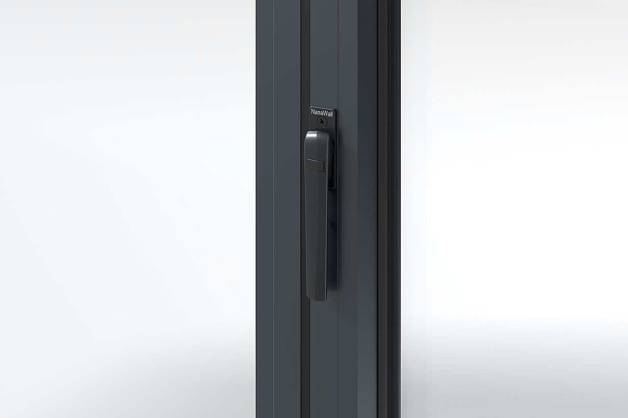 NanaWall Black Flat Handle